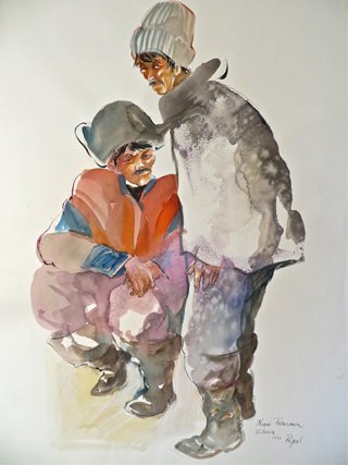 Nainai Fishermen, Siberia
